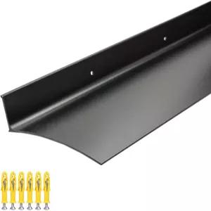 다이라이젠 엑스트라 와이드 5.12인치 W 도어 레인 드립 가드 오버헤드 외부 윈도우 탑용 43.3인치 L