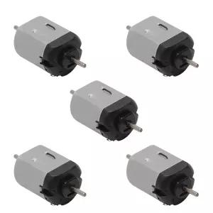 피엘렉트 5Pcs DC 모터 3V 11 000RPM 마이크로 미니 원형 축 RC 보트 DIY 비행기 장난감 모델 취미 130