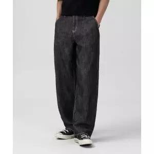 매장정품토피 TOFFEE 내츄럴 린넨 데님 와이드 팬츠 (WED BLACK)T3S-NLDWPT22100501