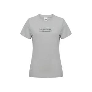 [국내매장정품] 아이더 EIDER POP 트위스팅 여성 반팔 라운드 티셔츠_OATMEAL GREY DWM26288KV 188319