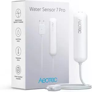 PRO 버전 ZWave 워터 센서 홍수 온도 습도 스마트싱스 호환 Z-Wave Plus S2 스마트스타트 허브 필요