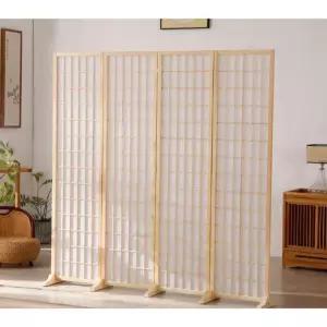 이동식 병풍 원목 일본식 가림막 차단벽 다실 한옥 인테리어 파티션