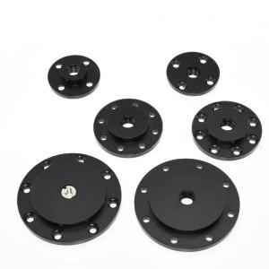 1/4 3/8 마운트 삼각대 어댑터 홀더 벽 카메라 모니터 연결 용 클램핑 라이트 플래시 고정 실외 플레이트