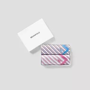 [매장정품] 빈폴 액세서리 [SET] 여성 스트라이프 손수건 2매 세트 - 핑크 (BE5784L01X) 3367591