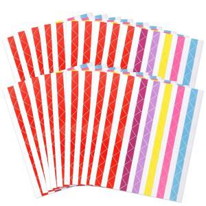 2040피스 투명 사진 코너 자체 접착 코너, 스크랩북, 스티커, 스크랩북 장착 DIY 앨범, 저널, 20장 색상.