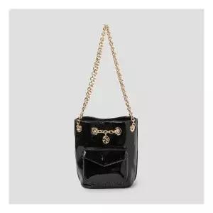 [매장정품] [빈폴] 홀리데이 페이던트 포켓 버킷백 - 블랙 BE4XD3M115