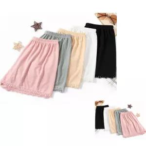 팬츠 속반 여자속바지 학생 치마 여성 이너 편한 레이스 성인 시원한