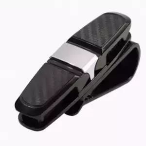 선글라스클립 차량용 선바이저 안경거치대 카본 수납홀더