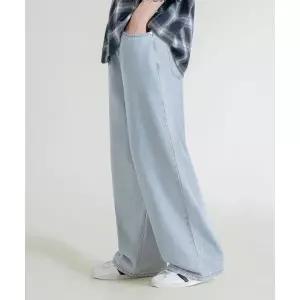 매장정품LEMAIN SECOND 내추럴 워싱 와이드 데님 팬츠 [연청]LBLMPT01100453