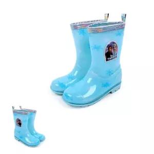 겨울왕국부츠 캐릭터 로네 여아신발 레인 장화 아동 초등학생