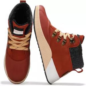 프로젝트 클라우드 방수 스노우 부츠 여성용 - 메모리 폼 깔창 미끄럼 방지 신발 끈이 달린 겨울 경량 실내