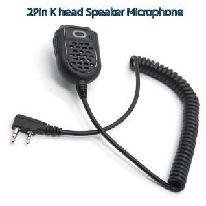 baofeng호환 마이크 스피커 kenwood호환 TYT UV 5R F8 핸드 헬드 워키 토키 액세서리 용 클립이있는 미니