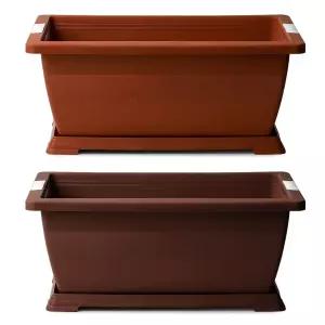 옥상 베란다 텃밭 야채 키우키 화분 받침세트 2호