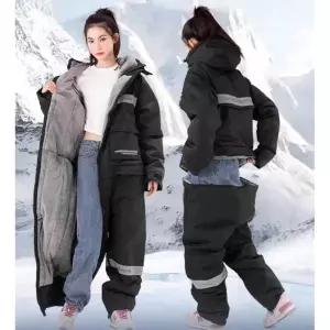 성인우주복패딩 방한복 방한점프수트 패딩 남성 작업복