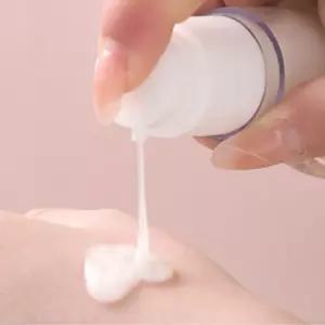 화장품케이스 여행용 소분용기 진공 펌프식 투명 공병 50ml