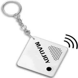 시각 장애인을 위한 MAUJOY 토킹 시계 열쇠고리 - 음성 키링 알람과 함께 사용하기 쉬운 작고 휴대하기