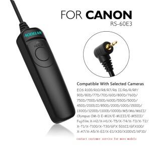 RS-C6 유선 리모컨 셔터 릴리스 케이블  캐논호환 R6 M6 M5  후지호환필름 GFX50SII 올림푸스호환 OM-1 E-M