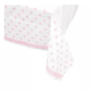 라인도트 테이블보 핑크 라인도트 테이블보 핑크