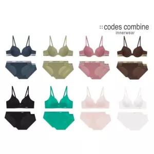 [매장정품] 코데즈컴바인 이너웨어 와이어 노와이어 브라SET+팬티1 9종택1 DBRBP961522