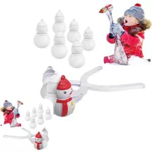 눈사람 메이커 모래놀이 스노우맨클립 만들기 오리 눈집게