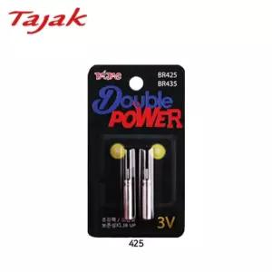타작425 더블파워 배터리(2개입) 구멍전자찌 리듐전지 바다낚시 찌 425배터리