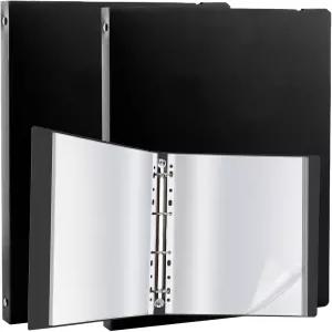 플라스틱 슬리브가 있는 포트폴리오 바인더 2팩 70포켓 프레젠테이션 북 디스플레이 140페이지 파일 폴더