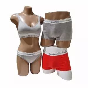 [매장정품] 캘빈클라인 언더웨어 모던코튼 브라렛팬티 남성팬티2장 커플세트 QF5490 020 F3787AD NB1086