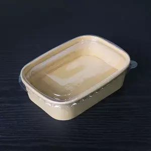 NK 크라프트 샐러드 용기 세트 직사각 580ml 300세트