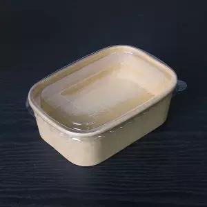 NK 크라프트 샐러드 용기 세트 직사각 750ml 300세트