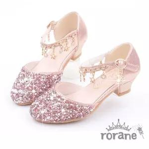 핑크 여아 신학기 신상 블링 굽 구두 공주 [f8965E3]