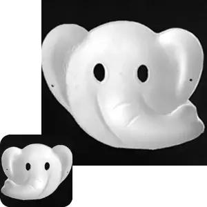 재료 탈만들기 색칠 코끼리탈 5개 꾸미기 종이가면