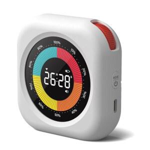 [미국배송] 들을 위한 슈퍼퍼 비주얼 타이머 10시간 카운트다운 /업 충전식 3단계 볼륨 레벨 밝기 디스플레이 마그네틱 홈스쿨 학습 도구 교실 주방용 대형 디지털 타이머 포함