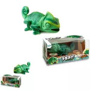 작동 무선조종 카멜레온장난감 생일선물 놀이 완구 피규어 동물 학습 RC