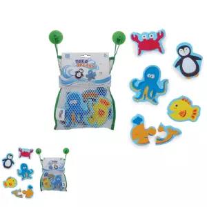 물놀이장난감 스티커 톨로스플래시 바다동물 퍼즐 아기목욕 욕조 완구