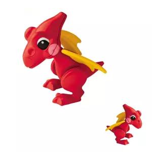 톨로 공룡 놀이 움직이는 테로닥틸 레드 인형 학습장난감 동물작동완구 소리나는