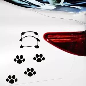 희망S 워크판다 차량용스티커 / 초보운전 자동차 셀프 초보운전 자동차