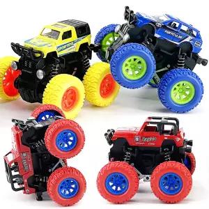 윌리 몬스터카 다이캐스팅 풀백 미니카 장난감