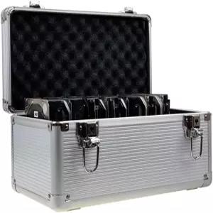 2.5인치 / 3.5인치 IDE SATA HDD 알루미늄 및 EVA 보호 여행 가방 슈트케이스(8 x 3.5 6 하드 드라이브용)