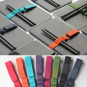 웍스 밴드+A5 유선노트+연필2자루 선물용 펜홀더 세트