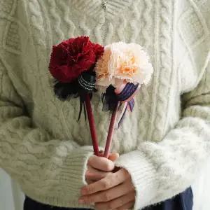 카네이션 펜 꽃 볼펜/2color 어버이날 스승의날 선물 uiN1+5eqo