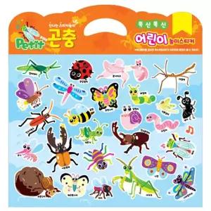 모르스토어 폭신한 곤충 거미스티커