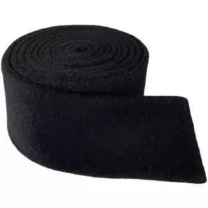 캐시미어 코트 허리끈 스트랩 벨트 블랙 여성 울