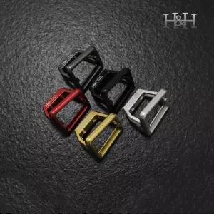 호환  HH 디자인 블랙 실버 Brompton 자전거 가방 캐리어용 초경량 CNC Unibody 전면 캐리어