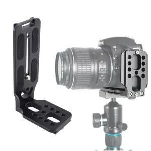 DSLR 카메라 퀵릴리즈 L형 플레이트 브라켓 삼각대 스탠드