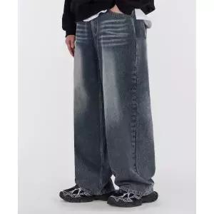 매장정품GLW 이지 와이드 데님 팬츠 빈티지 워시드 블루GP47BL100353