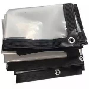 야외 실외 투명 천막 방수천 커튼 비닐하우스 방수커버 야외용품 방풍막