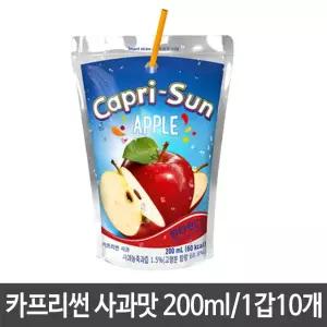카프리썬 caprisun 사과 200ml 과일 음료 과즙 주스