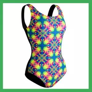 강습 시니어 예쁜 수영복 브랜드 라임블루 에스닉 아쿠아로빅 u백 로우컷 엄마 수영복 체형보정