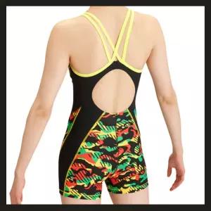 강습 고급수영복 브랜드 아레나 일본 수입 컬러밀리터리 아쿠아로빅 1부탄탄이YLBK 훈련용 예쁜