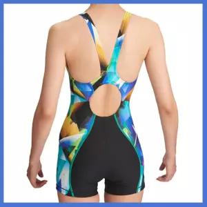 강습 고급수영복 브랜드 아레나 일본 수입 크리스탈스타 여성1부 탄탄이 아쿠아로빅bkbl 훈련용